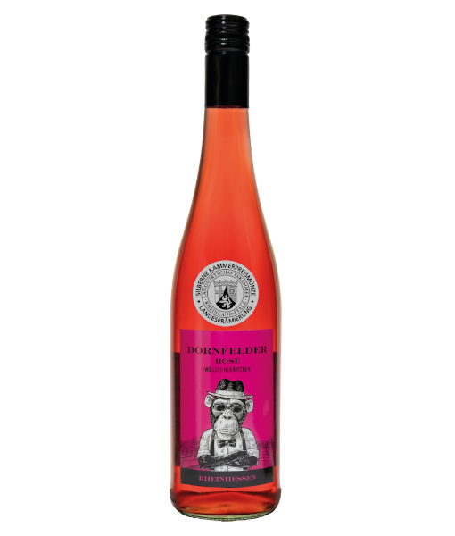 2023er Wöllsteiner Äffchen Dornfelder Rosé lieblich
