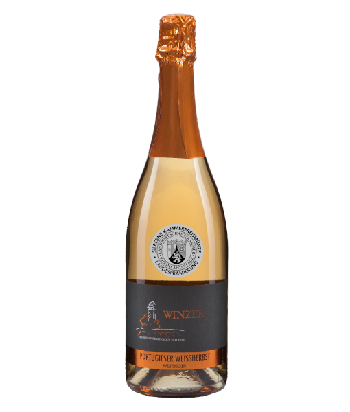 2023er Rheinhessen Portugieser Weissherbst Sekt halbtrocken